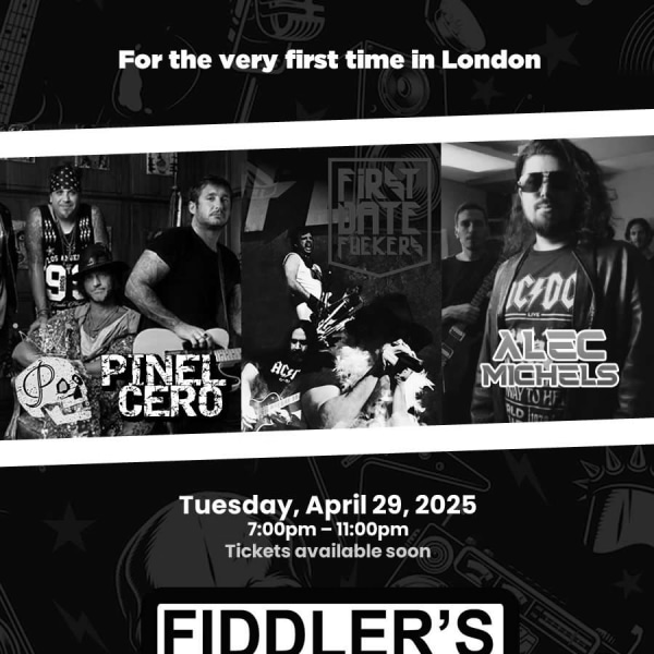
                First Date F*ckers/Pinel Cero/Alec Michels at The Fiddler's Elbow promotional image