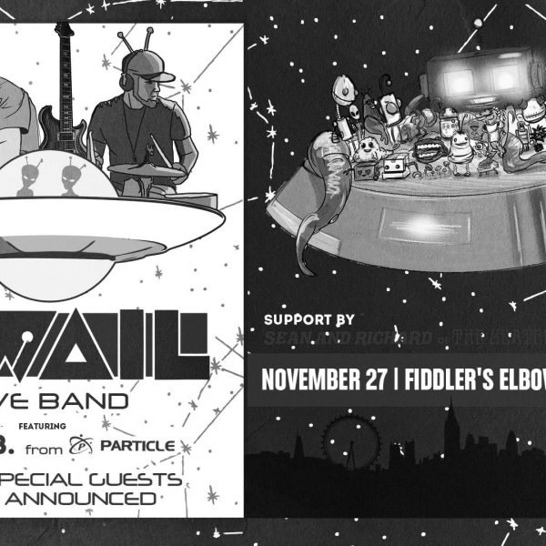 
                J.WAIL Live Band w/ members of The Grateful Dudes & Particle at The Fiddler's Elbow promotional image