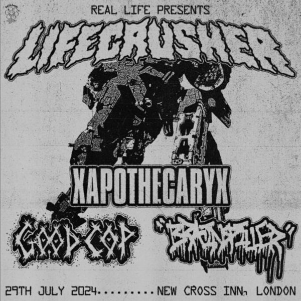 Lifecrusher at New Cross Inn promotional image
