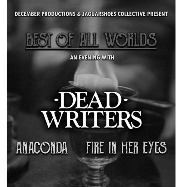 Best Of All Worlds: an evening with Dead Writers + guests at The Victoria promotional image