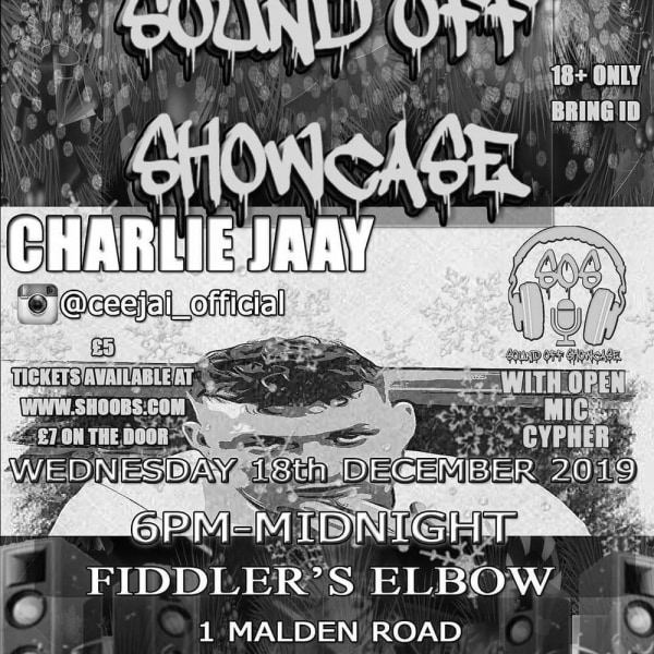 
                Sound Off Showcase at The Fiddler's Elbow promotional image