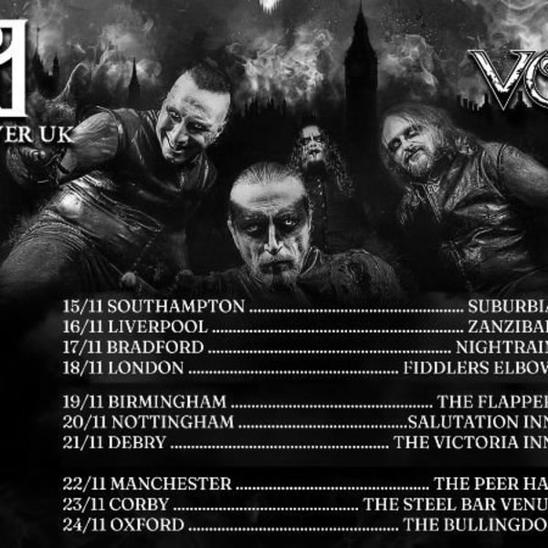 
                DAMNATION OVER UK Godiva + Voodoo + Metasoma at The Fiddler's Elbow promotional image