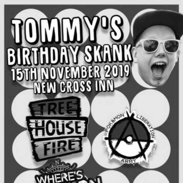 Tommy's Birthday Skank! at New Cross Inn promotional image