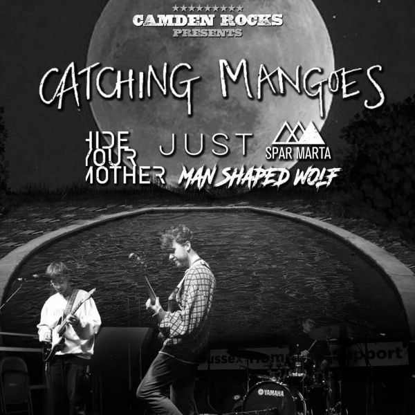 
                Camden Rocks presents Catching Mangoes & more at The Fiddler's Elbow promotional image