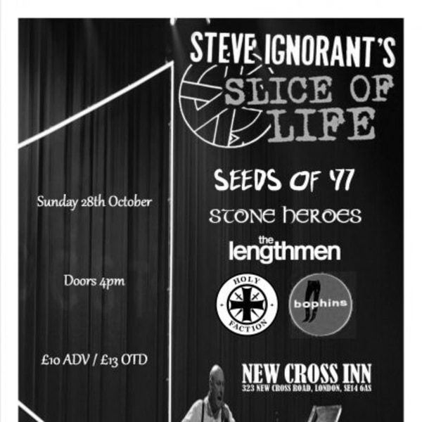 Steve Ignorant’s Slice of Life at New Cross Inn promotional image