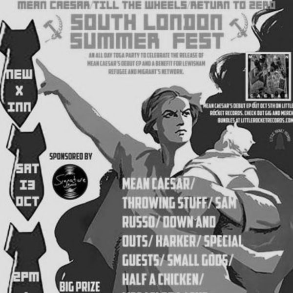 South London Summer Fest / Mean Caesar Release Party / Toga Party! at New Cross Inn promotional image
