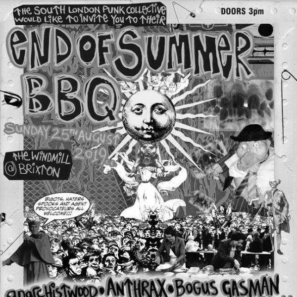 South London Punk Collective BBQ  at Windmill Brixton promotional image