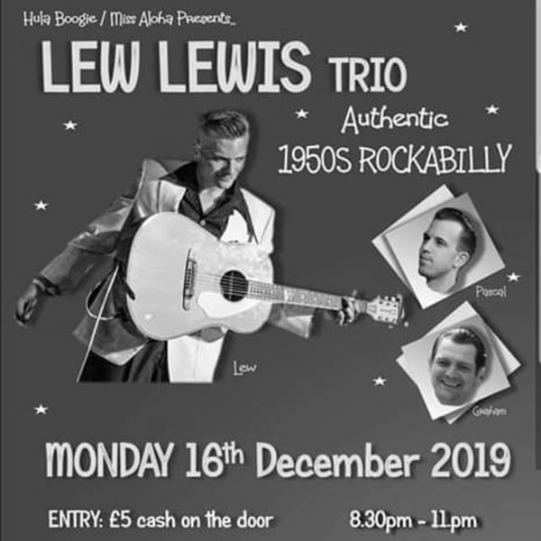 Lew Lewis Trio Live In London at The Stag’s Head promotional image