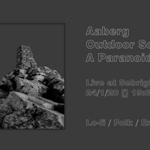 Aaberg, A Paranoid King & Outdoor Scene at Sebright Arms promotional image