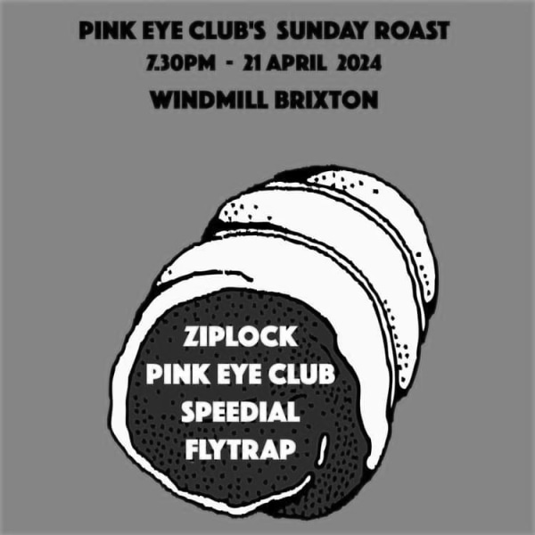 Ziplock, Pink Eye Club, Speedial, Flytrap  at Windmill Brixton promotional image