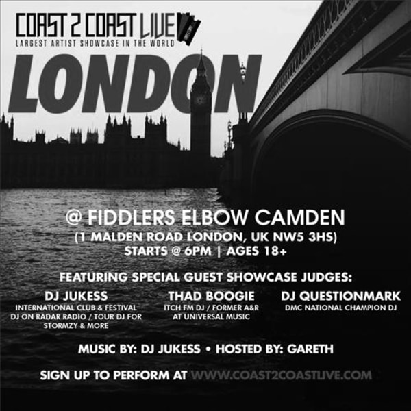 
                Coast 2 Coast LIVE (U.S.A.) at The Fiddler's Elbow promotional image