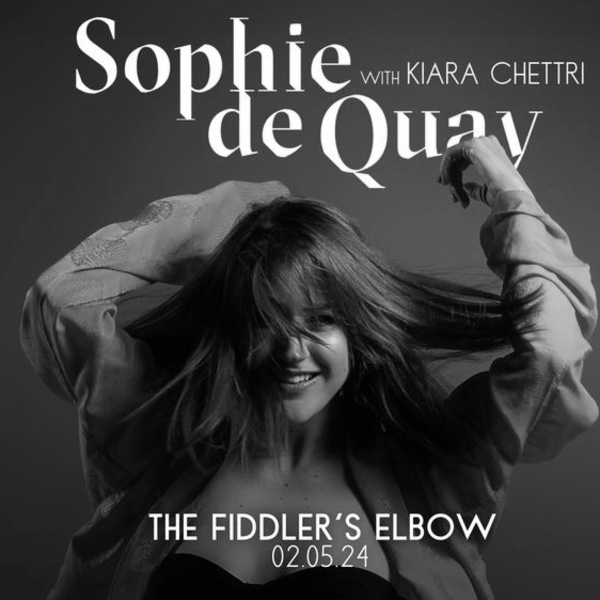 
                Sophie de Quay LIVE  at The Fiddler's Elbow promotional image