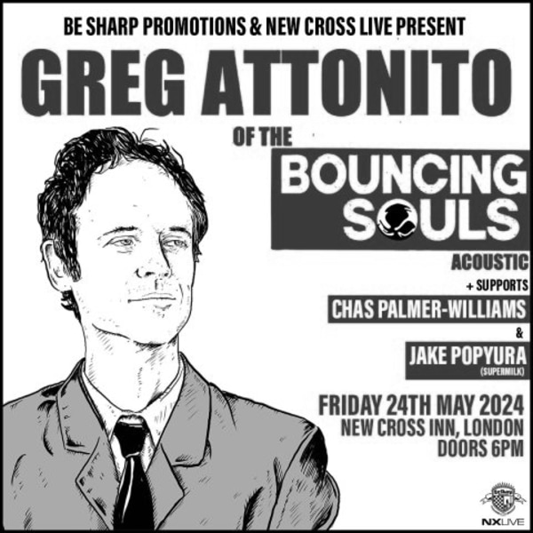 Greg Attonito at New Cross Inn promotional image