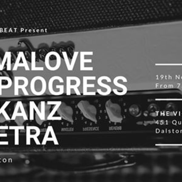 Dramalove / Bad Progres / The Kanz / Of Petra live in Dalston at The Victoria promotional image