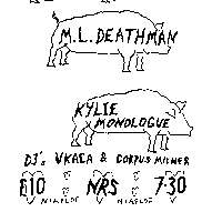 Waterflower, M. L. Deathman, Kylie Monologue at New River Studios promotional image