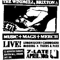 Negativland: Lemonsuckr, Cardboard, Midding, Tigers & Flies  at Windmill Brixton promotional image