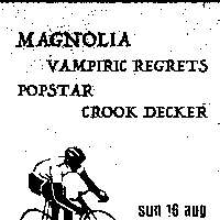 Magnolia, "Vampiric Regrets", PopStar, Crook Decker  at Windmill Brixton promotional image