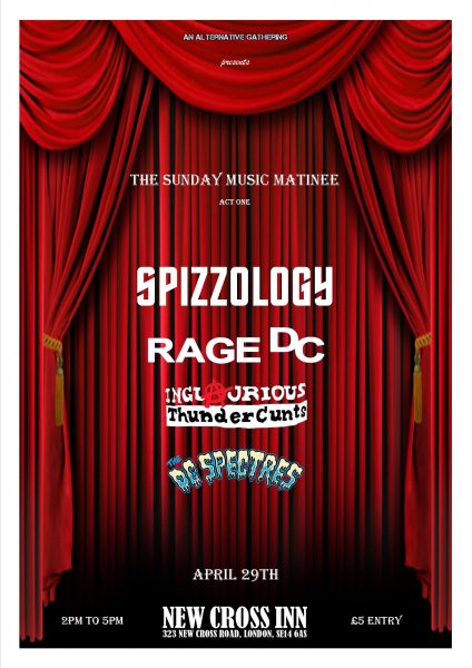 Sunday Service w/ Spizzology + More at New Cross Inn promotional image