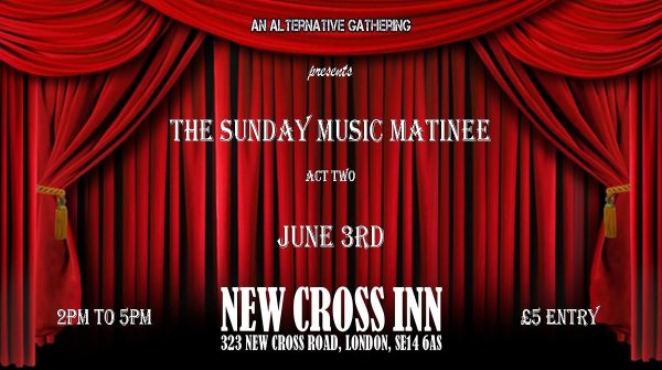 Sunday Service w/ JC Carroll + More at New Cross Inn promotional image