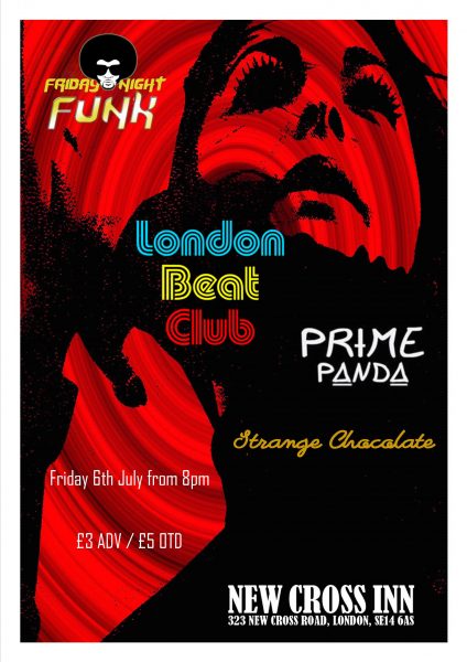 Friday Funk with London Beat Club / Prime Panda / Strange Chocolate at New Cross Inn promotional image