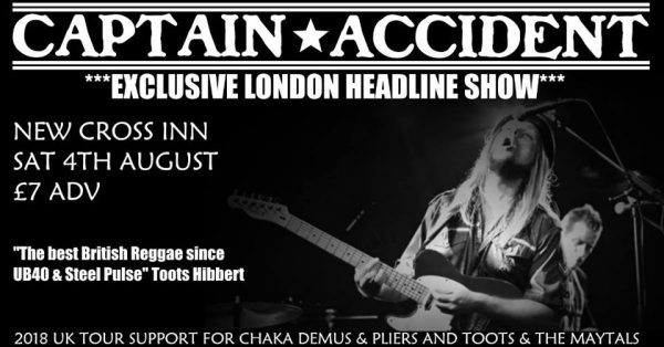 Captain Accident & The Disasters at New Cross Inn promotional image