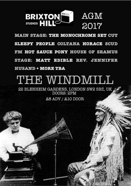 Brixton Hill Studio AGM; The Monochrome Set + many more  at Windmill Brixton promotional image