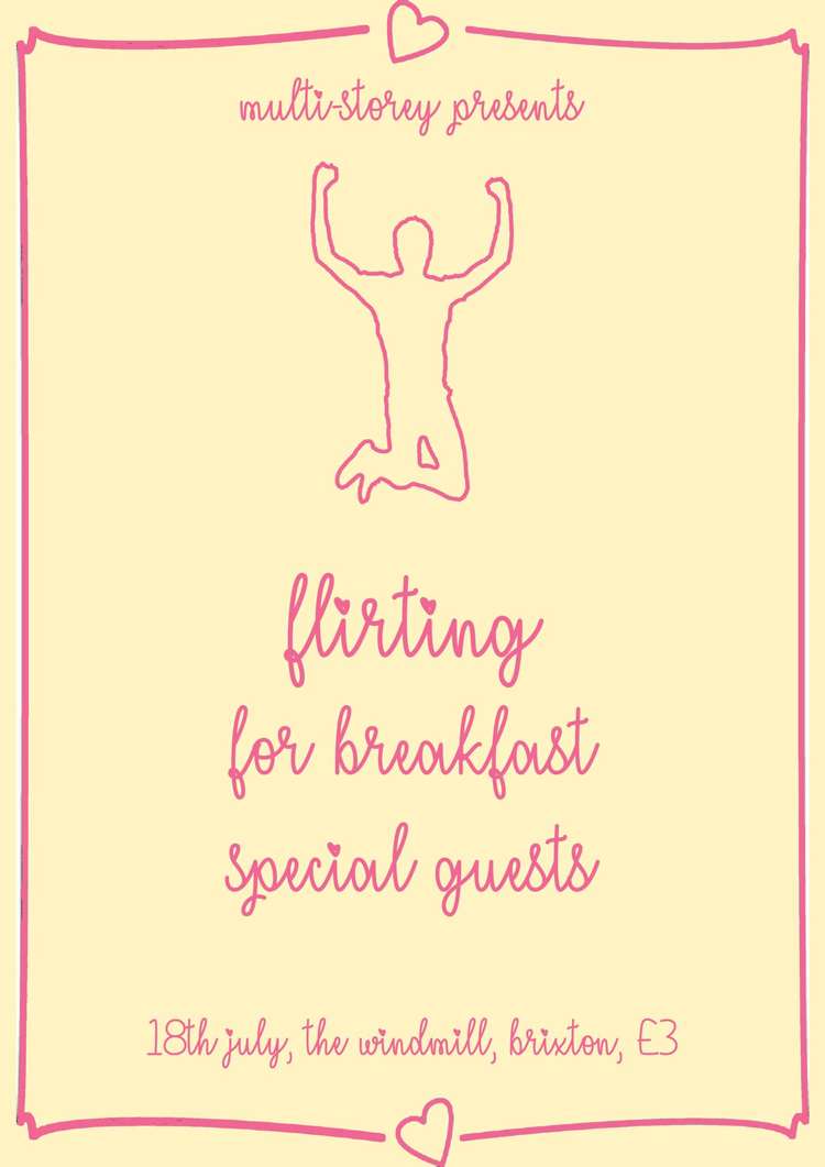 flirting./For Breakfast/special guests   at Windmill Brixton promotional image