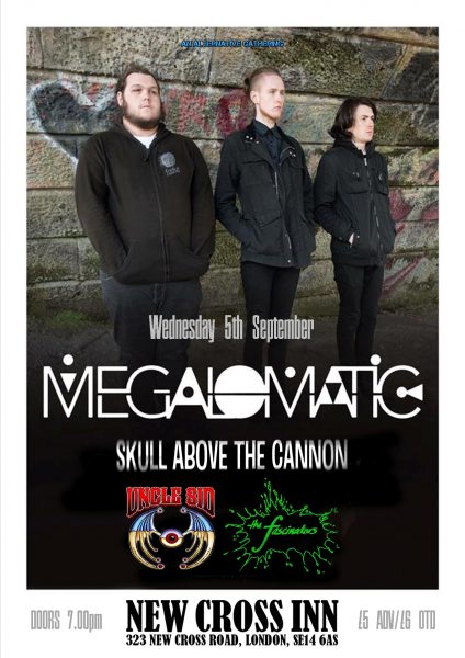 Megalomatic at New Cross Inn promotional image