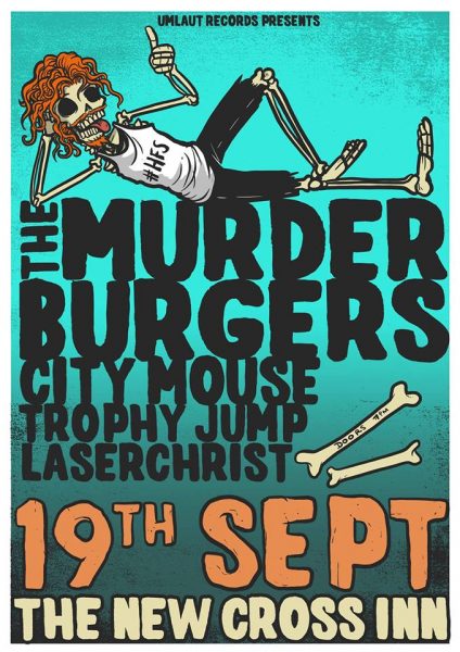 The Murderburgers at New Cross Inn promotional image