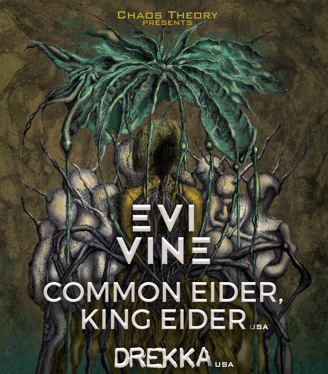 Chaos Theory presents: Evi Vine / Common Eider, King Eider / Drekka at The Victoria promotional image