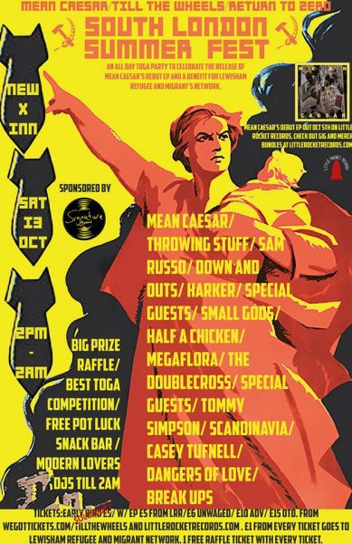 South London Summer Fest / Mean Caesar Release Party / Toga Party! at New Cross Inn promotional image