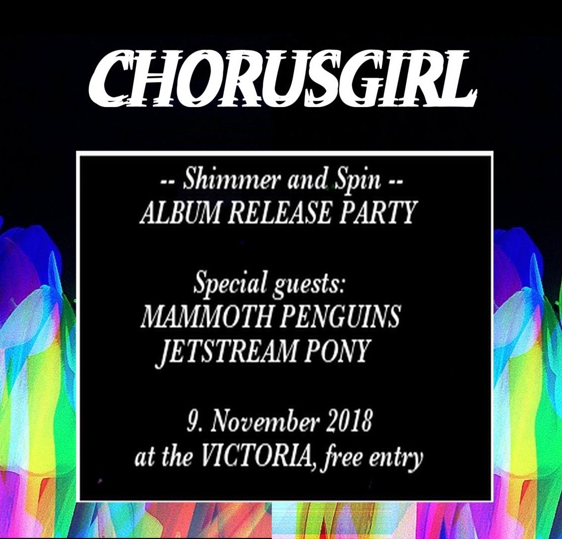 The Victoria presents: Chorusgirl (album launch) + special guests at The Victoria promotional image