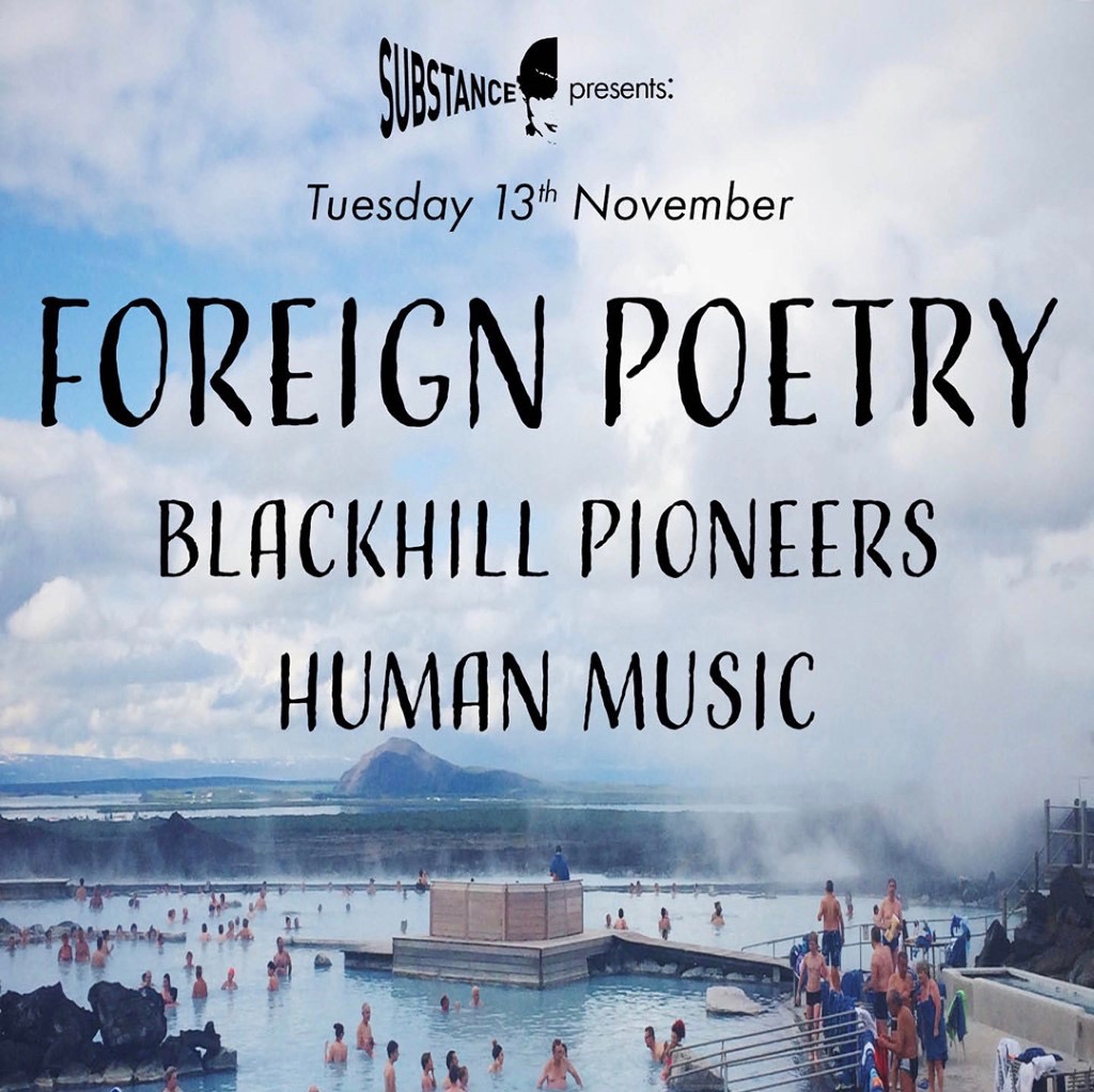 Substance presents - Foreign Poetry plus special guests at The Victoria promotional image