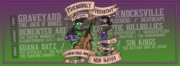 Psychobilly Freakout Festival at New Cross Inn promotional image
