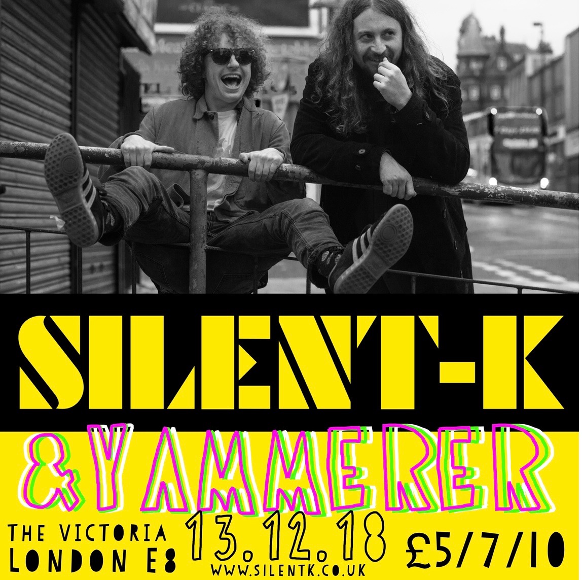 The Victoria presents  Silent-K & Yammerer at The Victoria promotional image