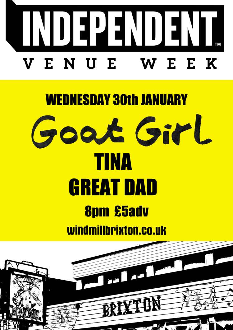 #IVW19 Day 3 - Goat Girl + Tina + Great Dad  at Windmill Brixton promotional image