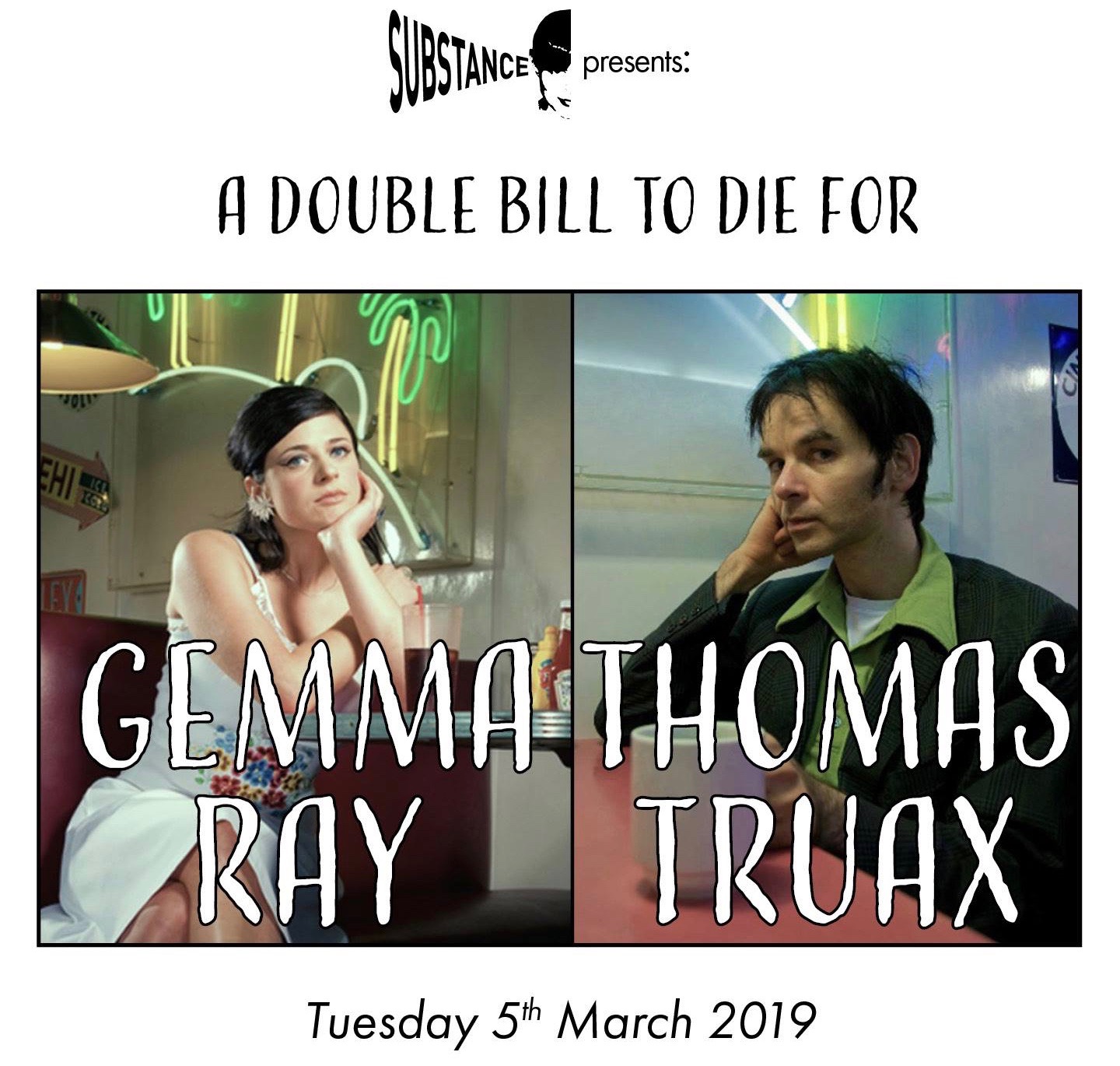 Substance presents Gemma Ray // Thomas Truax at The Victoria promotional image