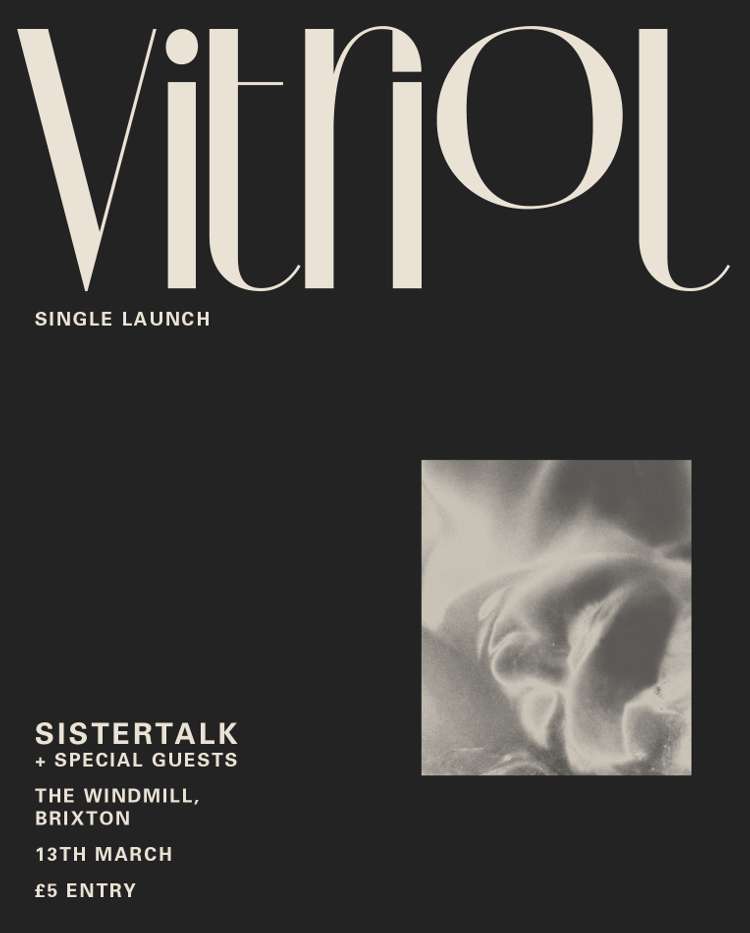 Sistertalk - single launch party  at Windmill Brixton promotional image