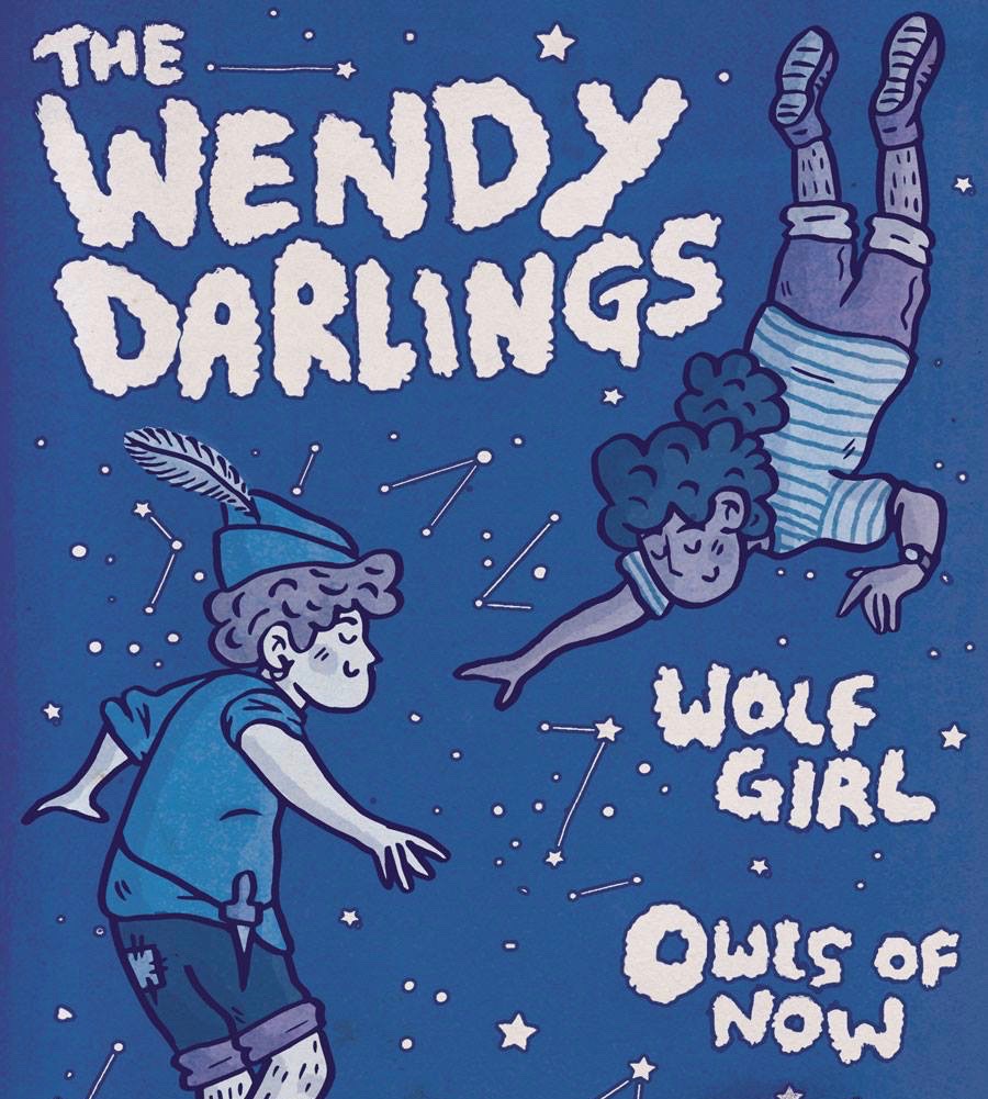 For The Sake Of Tapes presents The Wendy Darlings, Wolf Girl, Owls of No at The Victoria promotional image