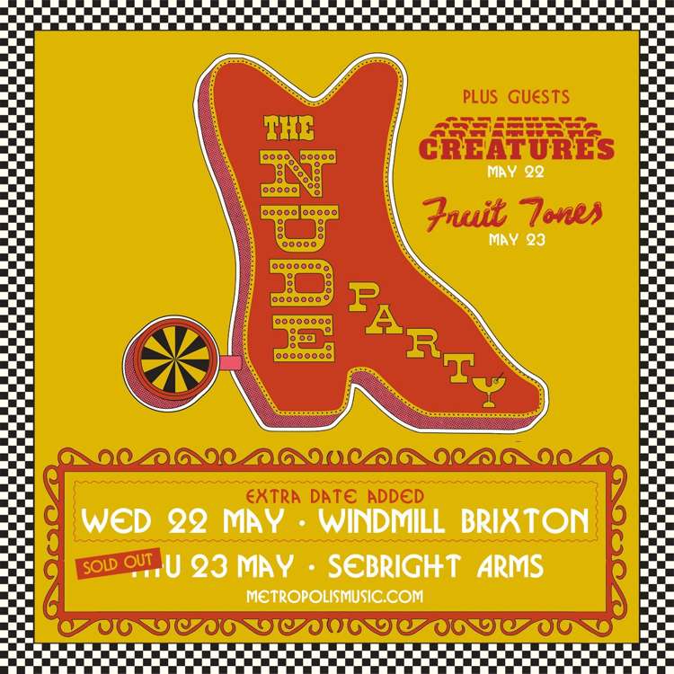 The Nude Party (USA) + Creatures  at Windmill Brixton promotional image