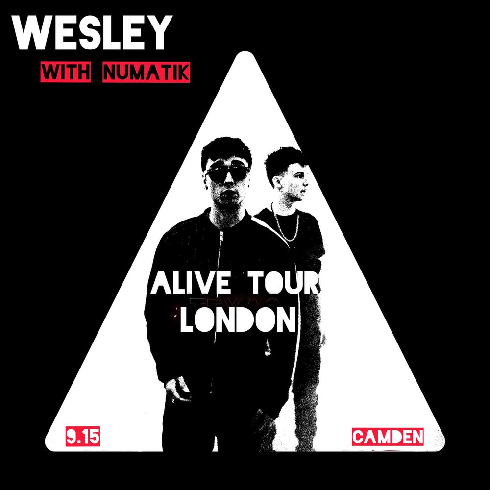 
                WESLEY: The Alive Tour - London at The Fiddler's Elbow promotional image