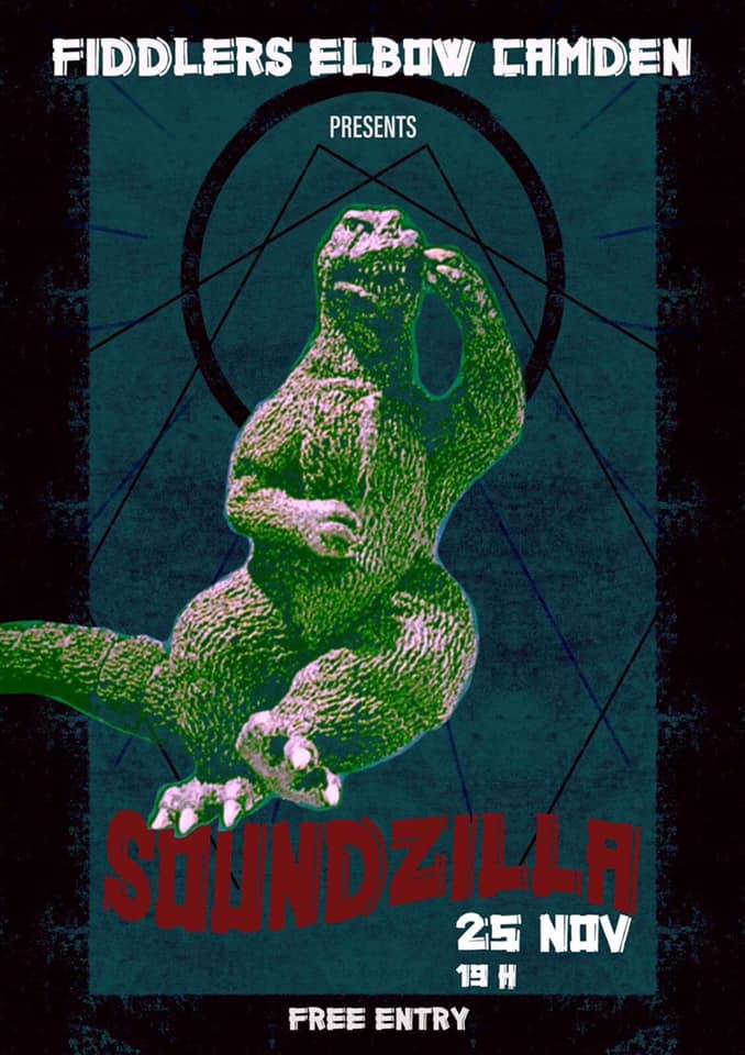 
                SOUNDZILLA - Middlesex University FREE ENTRY at The Fiddler's Elbow promotional image