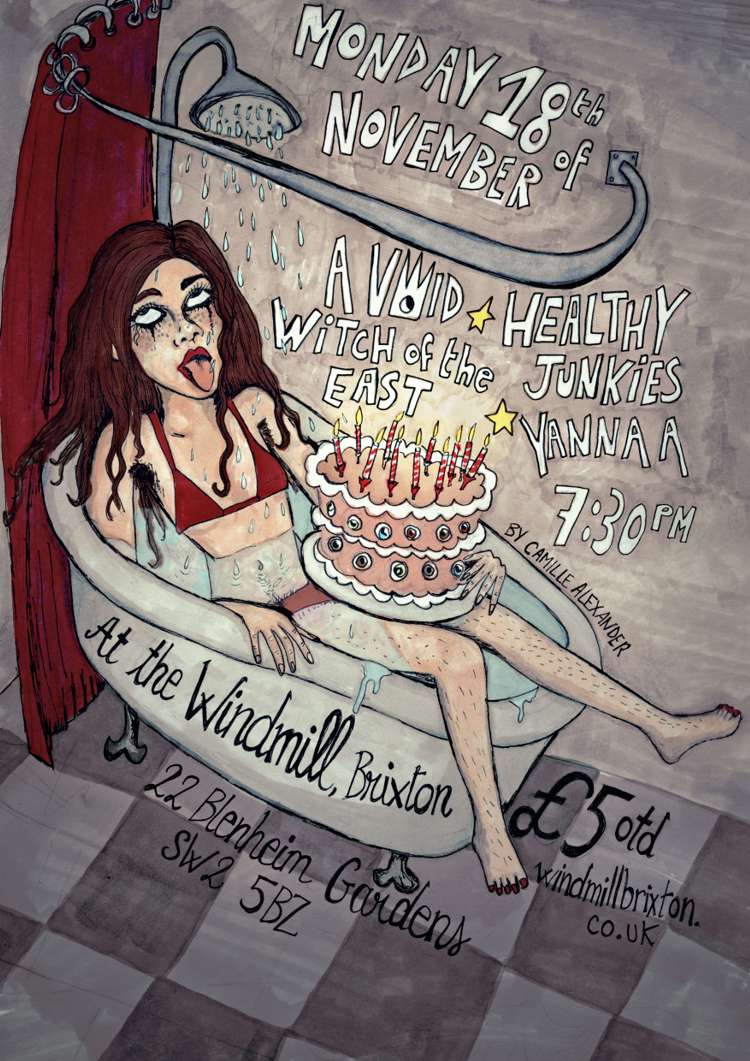 Healthy Junkies, A Void, Witch Of the East, Yanna A  at Windmill Brixton promotional image