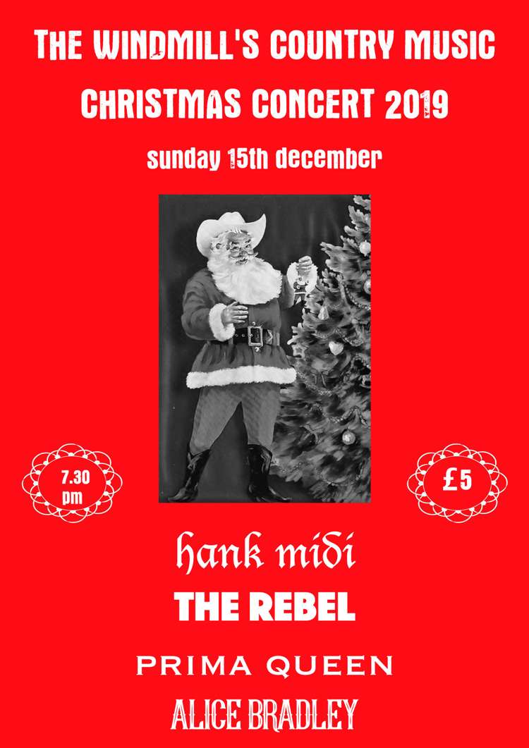 The Windmill Country Music Christmas Concert  at Windmill Brixton promotional image