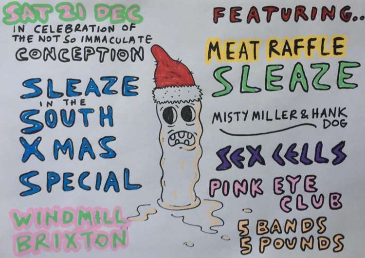 Sleaze in The South: Meatraffle, Sleaze + more  at Windmill Brixton promotional image