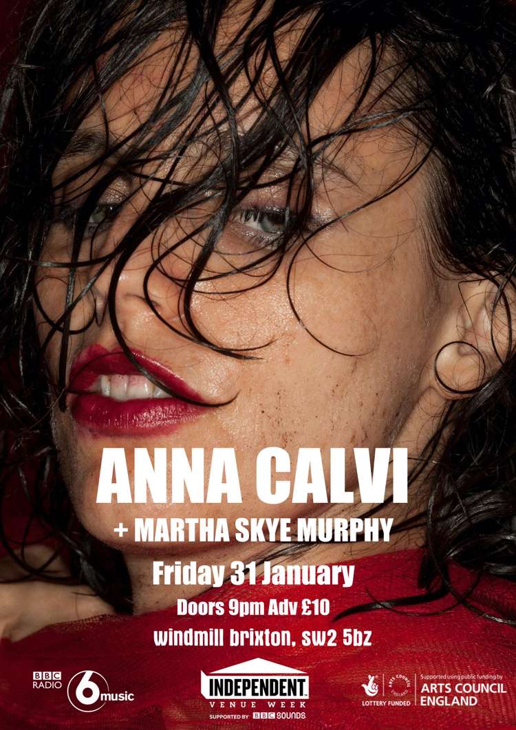 #IVW20 - Anna Calvi + Martha Skye Murphy  at Windmill Brixton promotional image