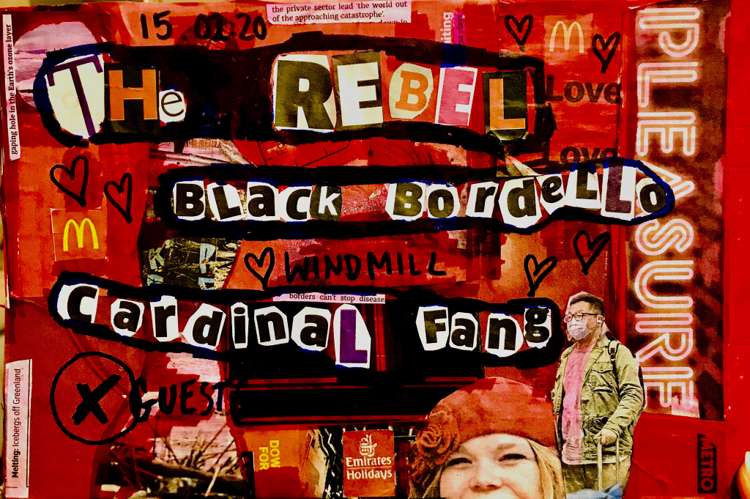 The Rebel, Black Boidello, Cardinal Fang  at Windmill Brixton promotional image