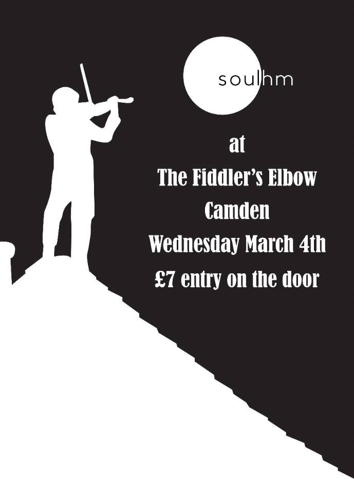 
                Soul hm + Gabriel Cairns + Guests at The Fiddler's Elbow promotional image