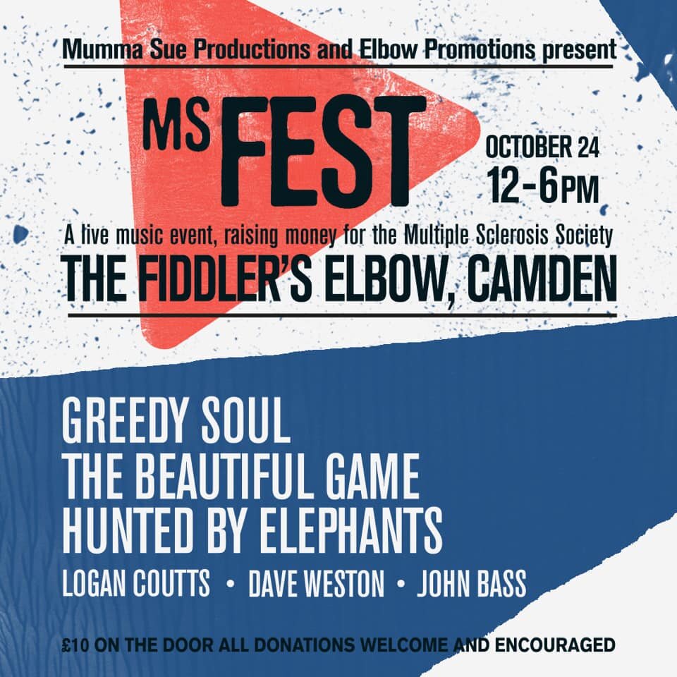 
                Multiple Sclerosis Society Charity Fundraiser *DAYTIME EVENT* at The Fiddler's Elbow promotional image