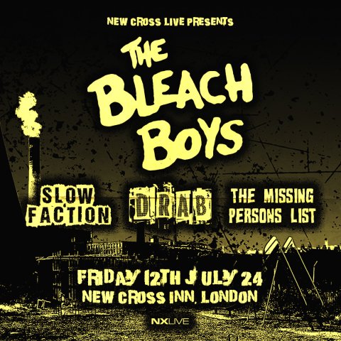 The Bleach Boys at New Cross Inn promotional image